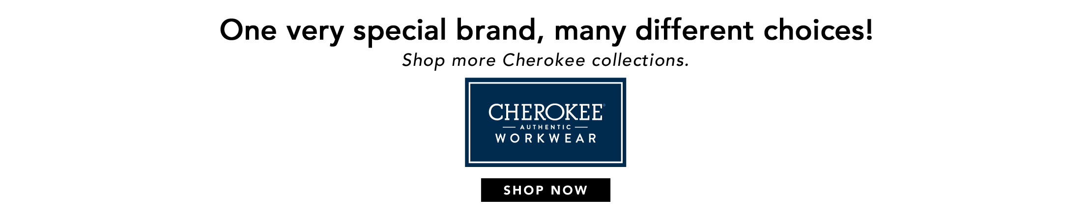 Cherokee Workwear Collections